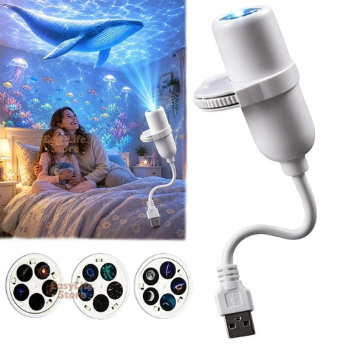 Moon galaxy night light led - moon,