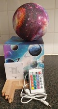 Planet/moon Lamp By 3d