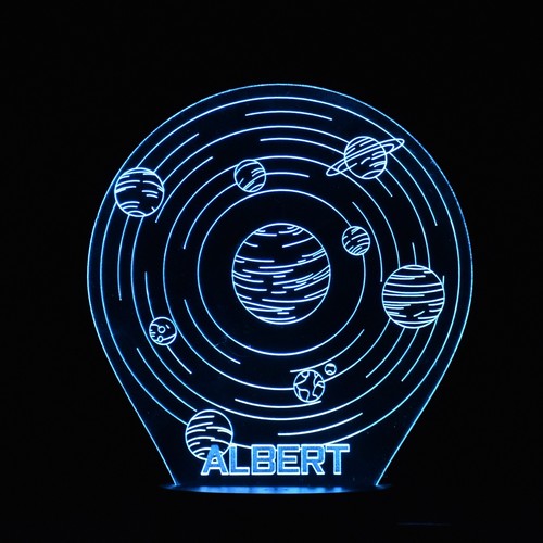 Solar system night light - solar,