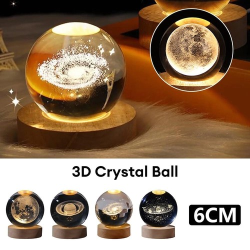 Astronaut crystal ball night - crystal,