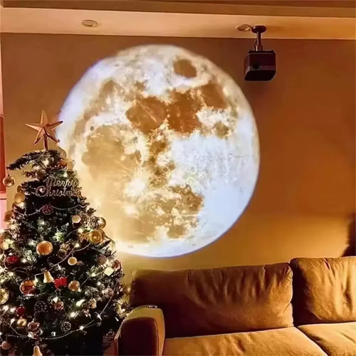 Planet projection light moon - planet,