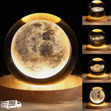 USB 3D Moon Planet Globe