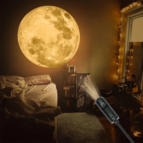 Usb night led light moon - night,