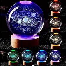 USB 3D Moon Planet Globe