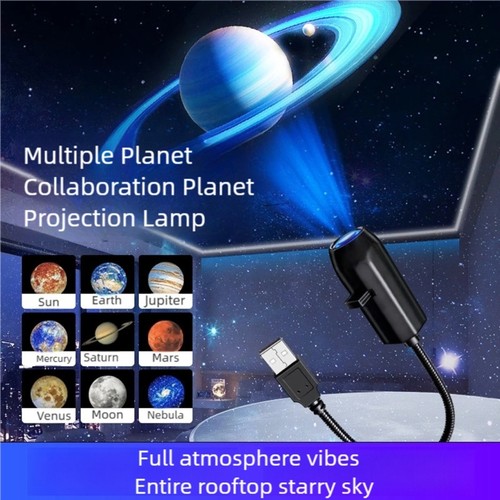 Planet projection night - projection,