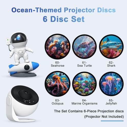 Led galaxy projector starry - led,
