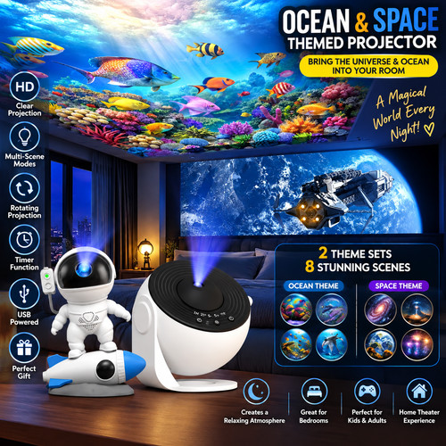 Led galaxy projector - projector, starry