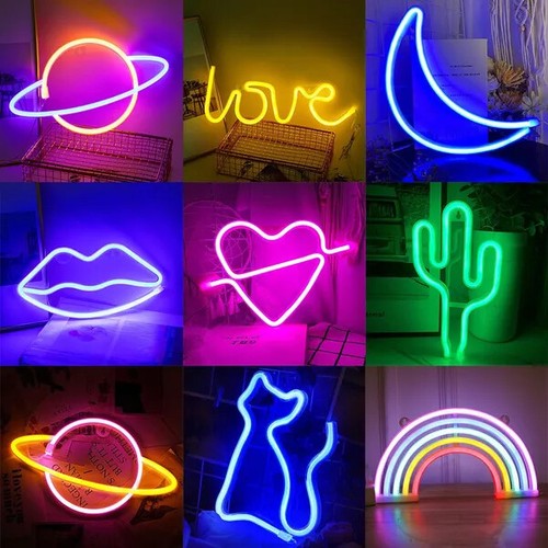 Neon led sign light - led,
