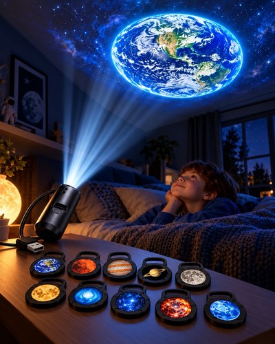 Usb planet projector - usb,