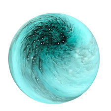 Glass Lamp Sphere Round Ball