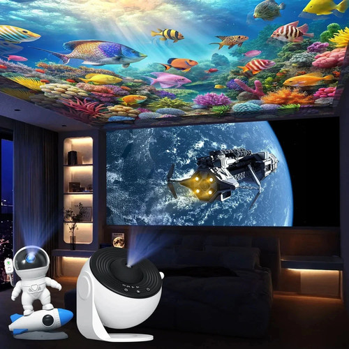 Led galaxy projector starry - galaxy,