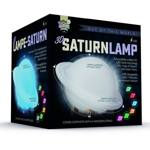 Saturn planet led colour - led,